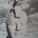 13 L'enorme testa di Ramesse durante lo smontaggio del tempio